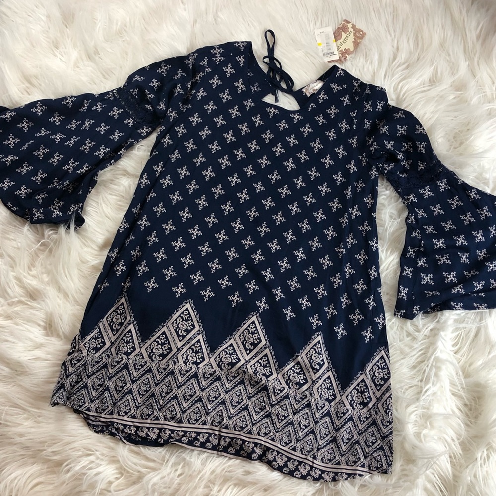 Band of gypsies tunic flared sleeves size medium